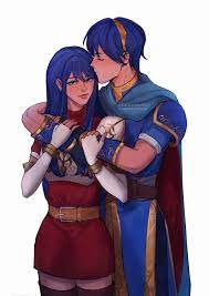 I commissioned Marth and Caeda from the talented @beforelightsout on  Twitter! Thank you so much for the lovely work of the original king and  queen, and my favorite Fire Emblem couple 🥰❤️
