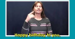 Happy Birthday In Sign Language Bsl Happy Birthday In Australian Sign Language Youtube Sign Language Australian Sign Language Sign Language Alphabet