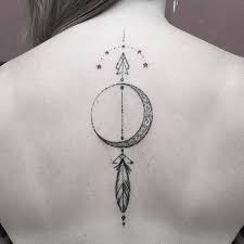 We especially appreciate the placement of the tattoo here, since the feathers seem to be flowing so. 93 Unique Arrow Tattoos For Your Classy Style