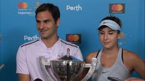 Federer musste jedoch forfait geben. Belinda Bencic And Roger Federer Winners Press Conference Final Mastercard Hopman Cup 2018 Youtube