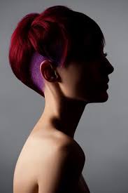 Contrasting Colors Short Hair Undercut Hair Short Hair Undercut Short Hair Color Short Hair Styles