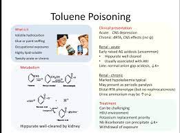 Toluene Poisoning Diagnosis And Management Summary What Grepmed