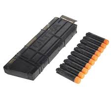Nerf (trademarked in capitals as nerf) is a toy brand formed by parker brothers and currently owned by hasbro. Hasbro E9016eu4 Nerf Ultra Dart Clip Nachfullpack Kaufen Spielwaren Thalia