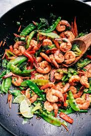 Flip and fry other side for another minute. Easy 15 Minute Garlic Shrimp Stir Fry Recipe The Recipe Critic