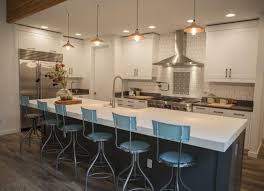 Hanging lanterns, glass globe pendants and cone. Copper Pendants Add Warmth To New Kitchen Inspiration Barn Light Electric