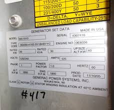 Important Generator Set Genset Rating Considerations Eep