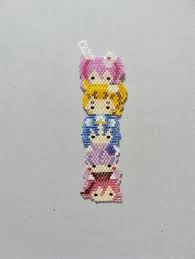 キラキラプリキュアビーズストラップ ビーズ 100均 ビーズ ビーズアート