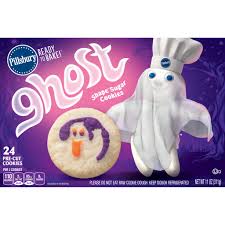 This recipe is simple, straightforward, and downright delicious. Pillsbury Halloween Ghost Sugar Cookies Popsugar Family