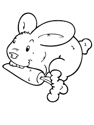 Rabbit coloring pages for kids. Free Printable Rabbit Coloring Pages For Kids