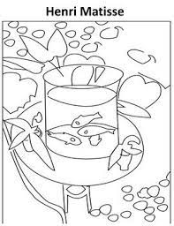 Matisse coloring pages 39 matisse coloring pages for printing and coloring. Matisse Coloring Page Matisse Drawing Art Lessons Coloring Books