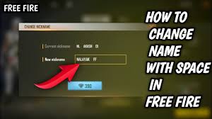 After entering the new name, pay the required diamonds to finalize your new nickname. How To Change Name In Free Fire With Space Free Fire Ka Name Me Space Kaise Den 2021 Youtube