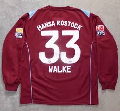 Seit dieser saison ist jörg hahnel wieder in rostock aktiv, beim ansässigen fc 1895. Hansa Rostock Torwart Fussball Trikots 2009 2010