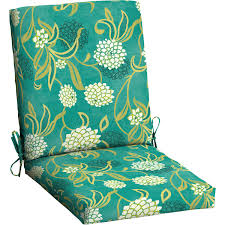Pad seat cushions patio outdoor garden dining furniture yard set of 4 deck. Mainstays Outdoor Patio Dining Chair Cushion Walmart Com Walmart Com
