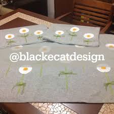 runner yatak sali elisi tigisi papatyali handmade 2021 yatak