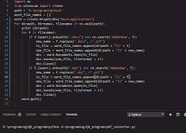 Please note that for the.pdf conversion, the tables don't render correctly in the.pdf (but are printed in landscape mode), and the most direct way. Convert Microsoft Word Document To Pdf Using Python Stack Overflow