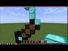 Kauf auf rechnung schnelle lieferung kostenloser rückversand. Minecraft Diamant Schwert Zum Nachbauen Youtube