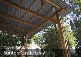 Image Result For How To Build Sun Shelters With Polycarbonate Roof Attached To House Toit Pergola Patio Couvert Tole Ondulee