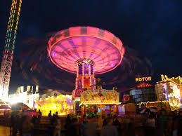 Munchen Wiesn Oktoberfest Karusell Kirmes Kettenkarusell Fair Grounds Travel Grounds