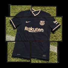 Black And Gold Barca Kit Nike Launch Barcelona 20 21 Away Shirt Soccerbible In 2020 Football Outfits Mens Tshirts Barcelona