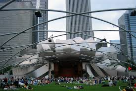 Chicago The Loop Millennium Park Jay Pritzker Pavilio