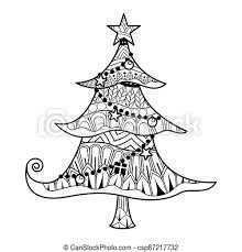 New users enjoy 60% off. Christmas Tree Coloring Book Christmas Tree With Ornaments And Gifts Vector Christmas New Year Coloring Book For Kids Canstock
