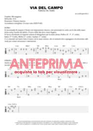 Scopri i nostri corsi di chitarra per tutti i livelli. Via Del Campo Tab Chitarra 100 Corretta
