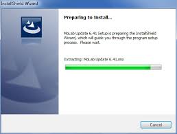 Audio driver install shield wizard starting. 2