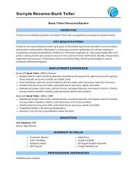 Use clear headings and defined lists, with your name and contact details at the top, and a concise, relevant personal. Amazing Bank Teller Resume Sample 2019 Resume Samples 2019
