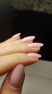 Natural Almond Shaped Nails In 2021 Oval Nails Pretty Nails Pretty Nails Classy