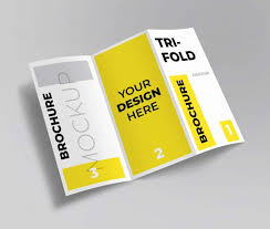 Trifold Brochure Mockup In 2020 Brochure Mockup Psd Brochure Brochure Mockup Free
