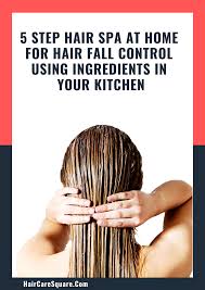 Combine these two and make a smooth paste. 5 Step Hair Spa At Home For Hair Fall Control Using Ingredients In Your Kitchen