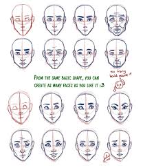 The head should always be the place to start when drawing a cartoon character. 2 2 Face Tutorial By Http Juliajm15 Tumblr Com Post 53703879335 Hm Some People Have Asked Me A F Drawing Face Shapes Drawing Reference Face Anime Face Shapes