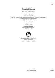 Check spelling or type a new query. Gunning B E S Steer M W Plant Cell Biology Structure And Function Pdf Vse Dlya Studenta