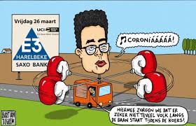 Yves stevens, de woordvoerder van het nationaal crisiscentrum, wenste de belgische bevolking een fijn weekend toe, maar deed dat op knullige wijze. Een Bokshandschoen En Steven Van Gucht E3 Saxo Bank Classic Het Nieuwsblad Mobile