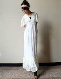 70s Boho Wedding Dress Vintage Hippie Ivory Off White Cream Etsy Vintage Wedding Dress Boho White Maxi Dress Boho Boho Wedding Dress