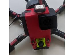 Geprc smart 35 hd 3.5inch micro freestyle drone. Fpv Drone Gopro Mount By Kosebamse Thingiverse