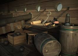 Pirate Ship Interior By C4ddanik On Deviantart Pirate Decor Pirate Ship Pirates