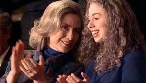 13 american women who changed the world; Hillary Clinton Chelsea Rebelled In The White House By Ordering Pizza