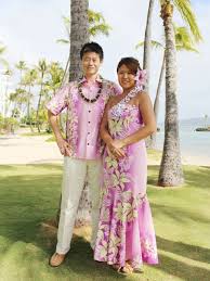 Matching Hawaiian Clothing For Couple Aloha Outlet Hawaiian Outfit Hawaiian Fashion Polynesian Dress
