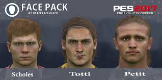 Pes 2016 francesco totti face 2016. Pes 2017 Legends Facepack Vol 2 By Bebo Pes Social