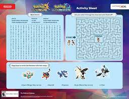 If you haven't learned the following bits of trivia yet, you sure will after this quiz. Free Printable Pokemon Activity For Kids Play Nintendo