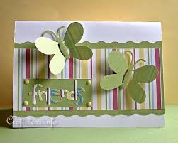 Armed with canva's vast selection of design elements such as images, patterns, textures, filters, and fonts, you can create the most ideal card for your friend whatever their personality may be. Paper Craft Idea How To Make A Friendship Card With Butterflies