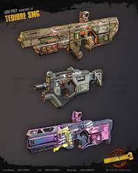 Artstation Borderlands 3 All Guns By Liquid Development Liquid Development Borderlands Borderlands Art Guns Artwork
