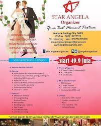 Star Angela Wedding Organizer On Instagram Halo Calon Pengantin Kami Informasikan Promo Di Bulan April Paket Ja Pernikahan Instagram Dekorasi Pernikahan