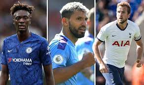 View goals played by premier league players for 2018/19 and previous seasons, on the official website of the premier league. Premier League Top Scorers Vardy Moves Above Liverpool Stars Aguero Leads Chelsea Man Football Sport Express Co Uk
