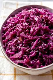 This Delicious German Red Cabbage Also Known As Rotkohl Or Blaukraut Depending On Which Part German Red Cabbage German Red Cabbage Recipes Red Cabbage Recipes