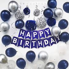 The boys can include toy owls, streamers, the colours of hogwarts' houses and so much more. Amazon Com Blue Happy Birthday Decorations For Men Navy Blue Silver Birthday Decoration Set For Men Women Boys Birthday Party Decorations Toys Games