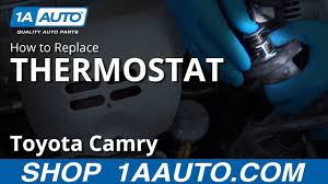 I have changed the head gasket, changed the thermostat. How To Replace Thermostat 97 01 Toyota Camry 1a Auto