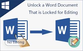 Here's a step by step guide to help you do that: 3 Ways To Unlock A Word Document That Is Locked For Editing