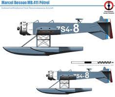 In 1932, besson created the mb.410 by replacing the twin floats of the mb.35 with a single main float and two outrigger floats just inboard of the wingtips. 190 French Aircraft Ideas Aircraft Fighter Jets Aviation